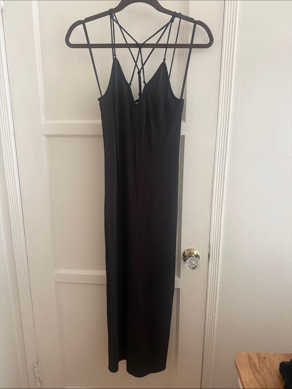 Frame Midi Dress, Chocolate Brown